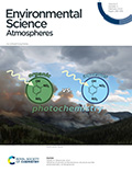 Cover image for the 2023 paper by Avery Dalton on photochemistry of nitrophenols in different solvents